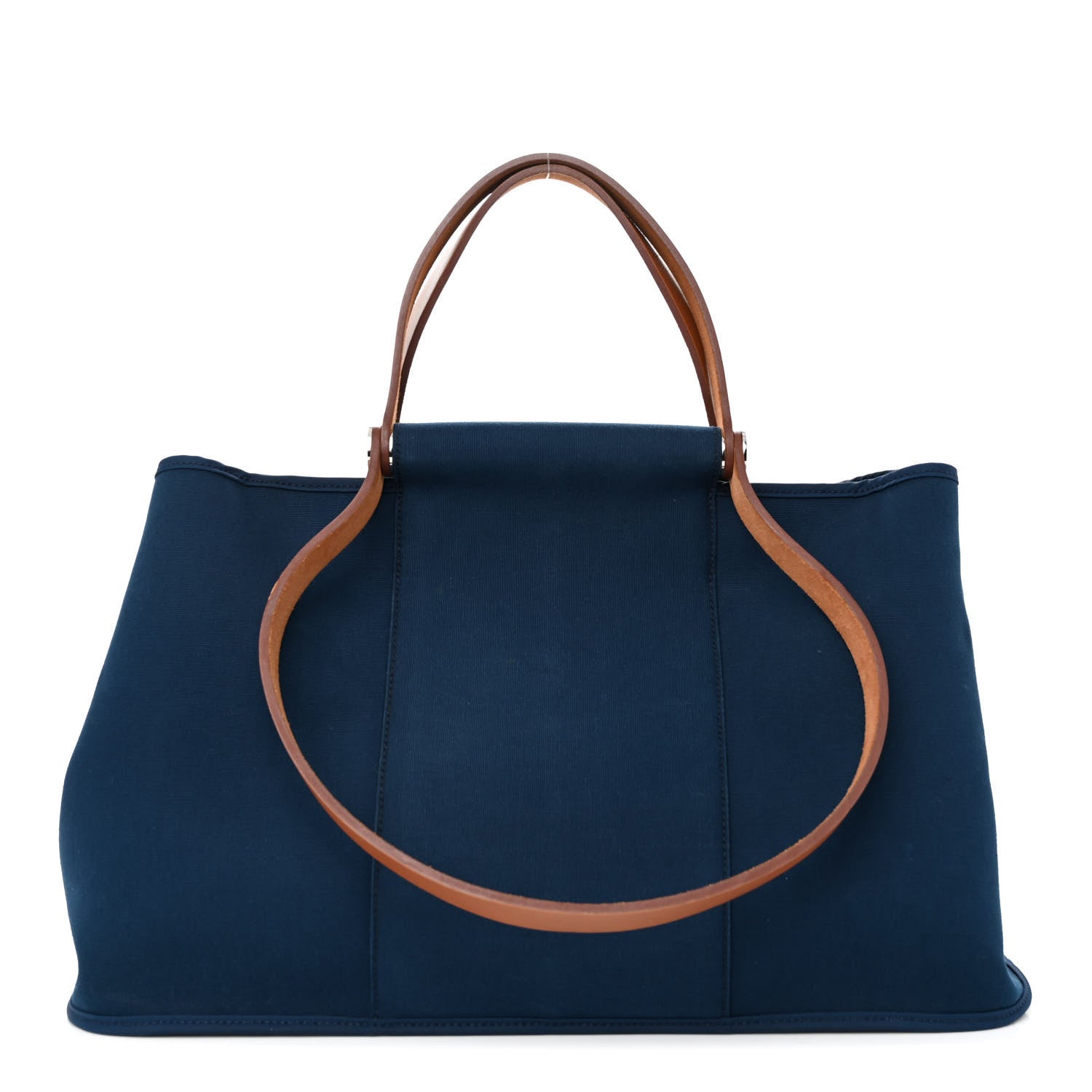 Hermes Toile Cabag 39 Bleu Marine 1 of 9