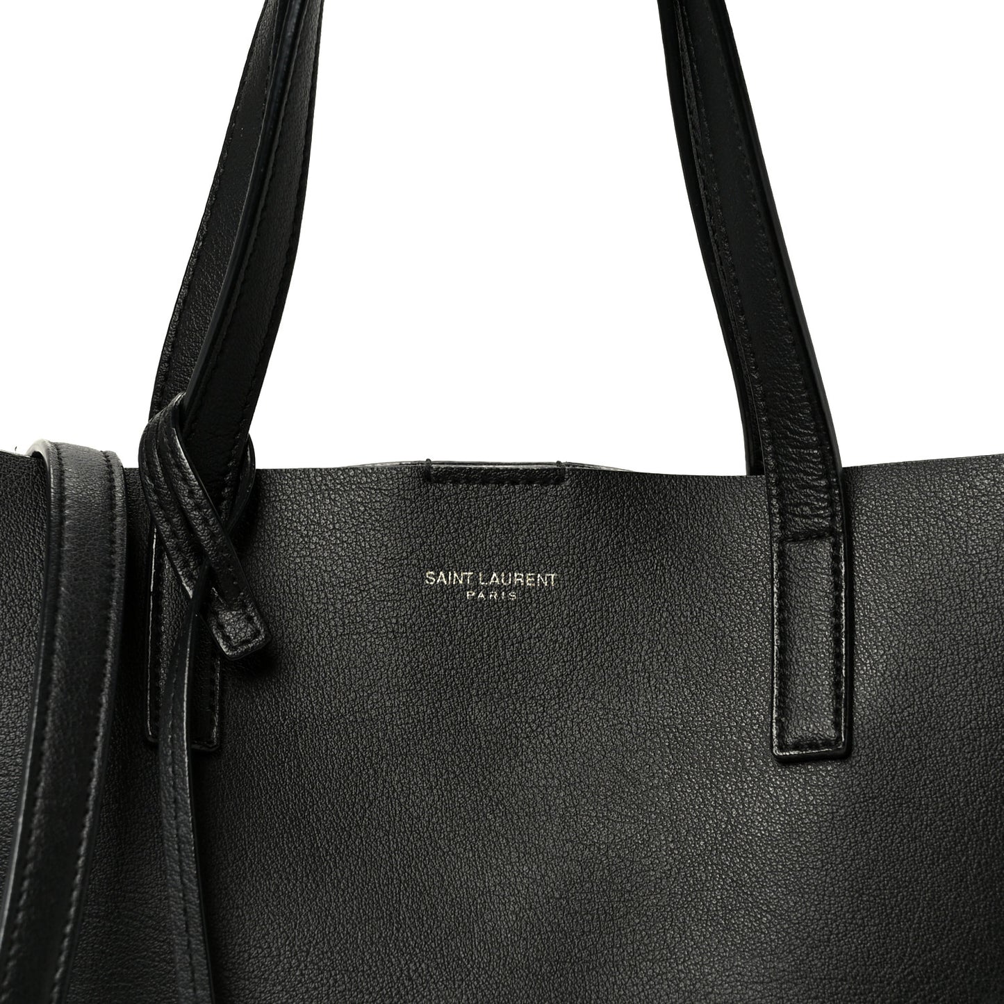 Calfskin Toy Shopping Tote Black