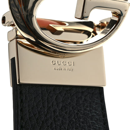 Gucci Calfskin 1973 Reversible Belt 95 38 Black Pink 6 of 7