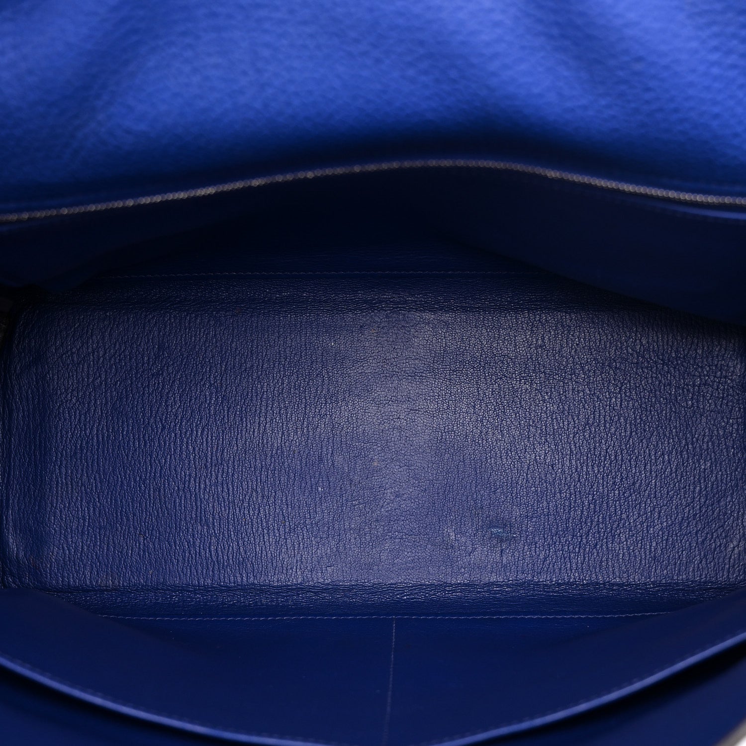 Hermes Togo Kelly Retourne 35 Bleu Electrique 5 of 15