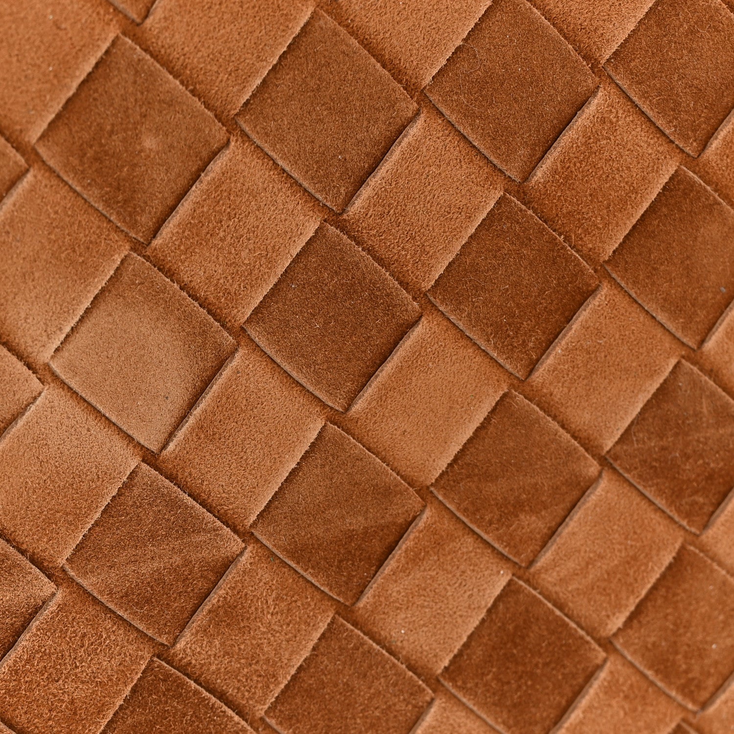Bottega Veneta Suede Intrecciato Long Andiamo Top Handle Clutch Amber 8 of 10