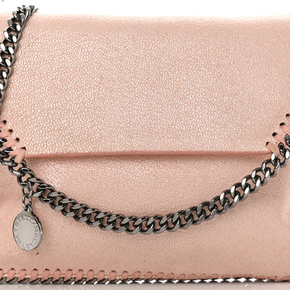 Stella McCartney STELLA MCCARTNEY Shaggy Deer Mini Falabella Crossbody Bag Powder 8 of 18