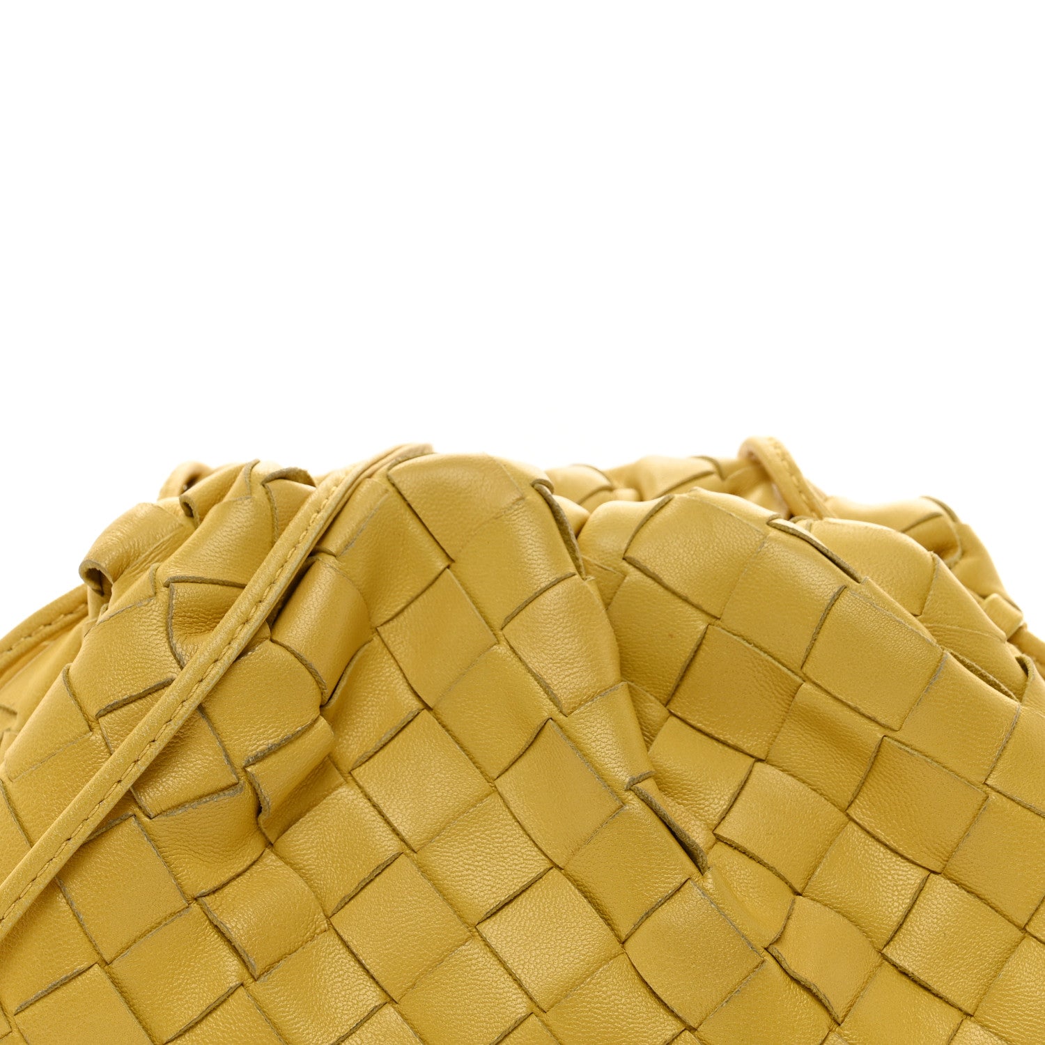 Bottega Veneta Nappa Intrecciato The Mini Pouch Buttercup 8 of 10