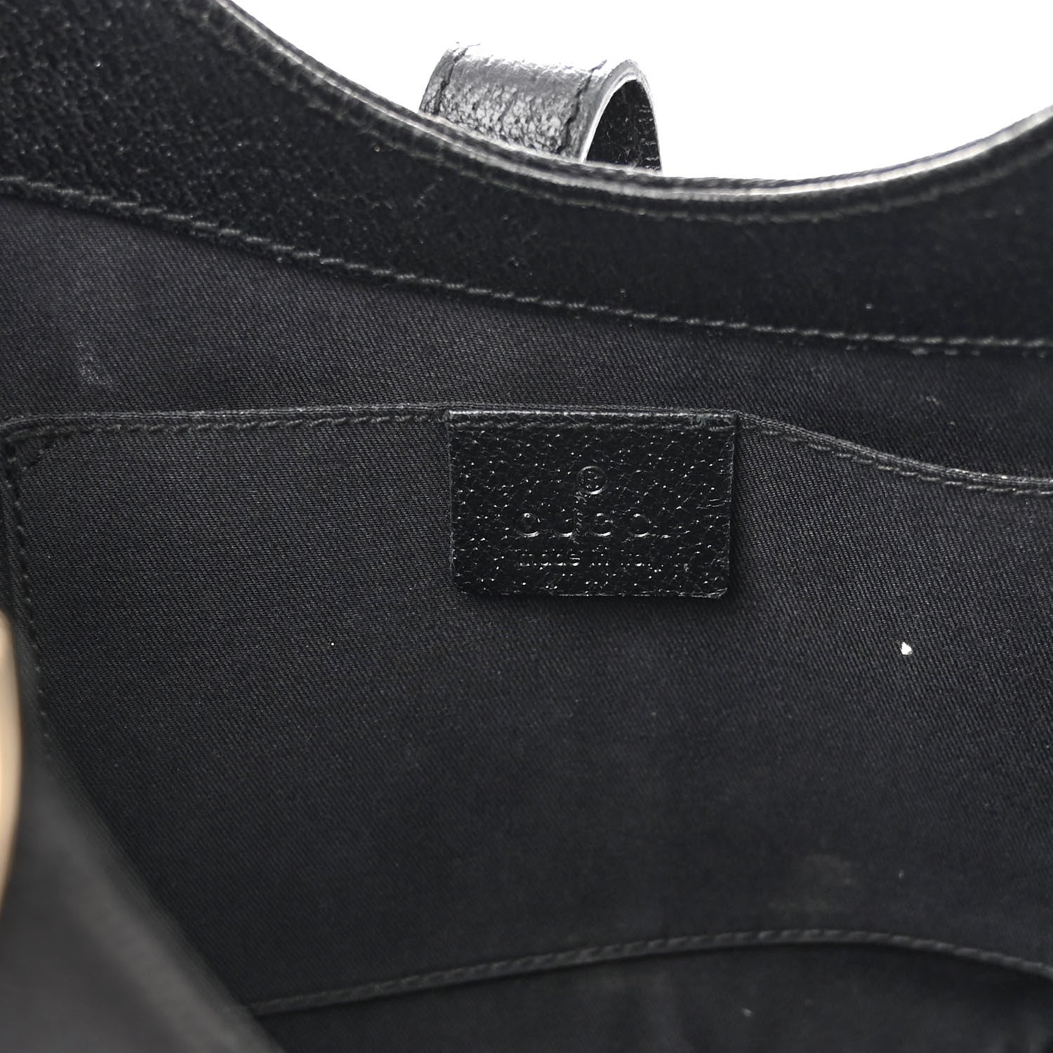 Gucci Monogram Jackie O Hobo Black 6 of 13
