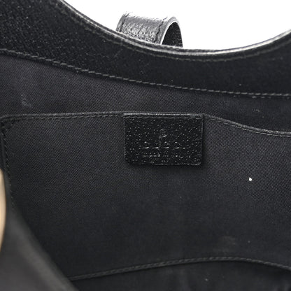 Gucci Monogram Jackie O Hobo Black 6 of 13