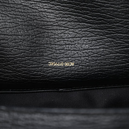 3.1 Phillip Lim Textured Calfskin Medium Pashli Satchel Black 7 of 13