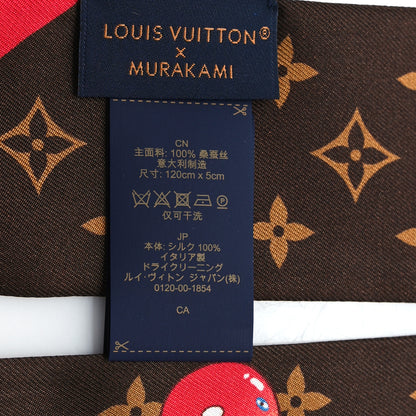 Louis Vuitton LV X TM Silk Monogram Cerises Bandeau Brown 3 of 3