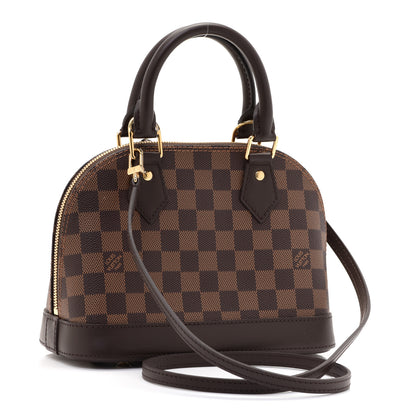 Louis Vuitton Damier Ebene Alma BB 3 of 9