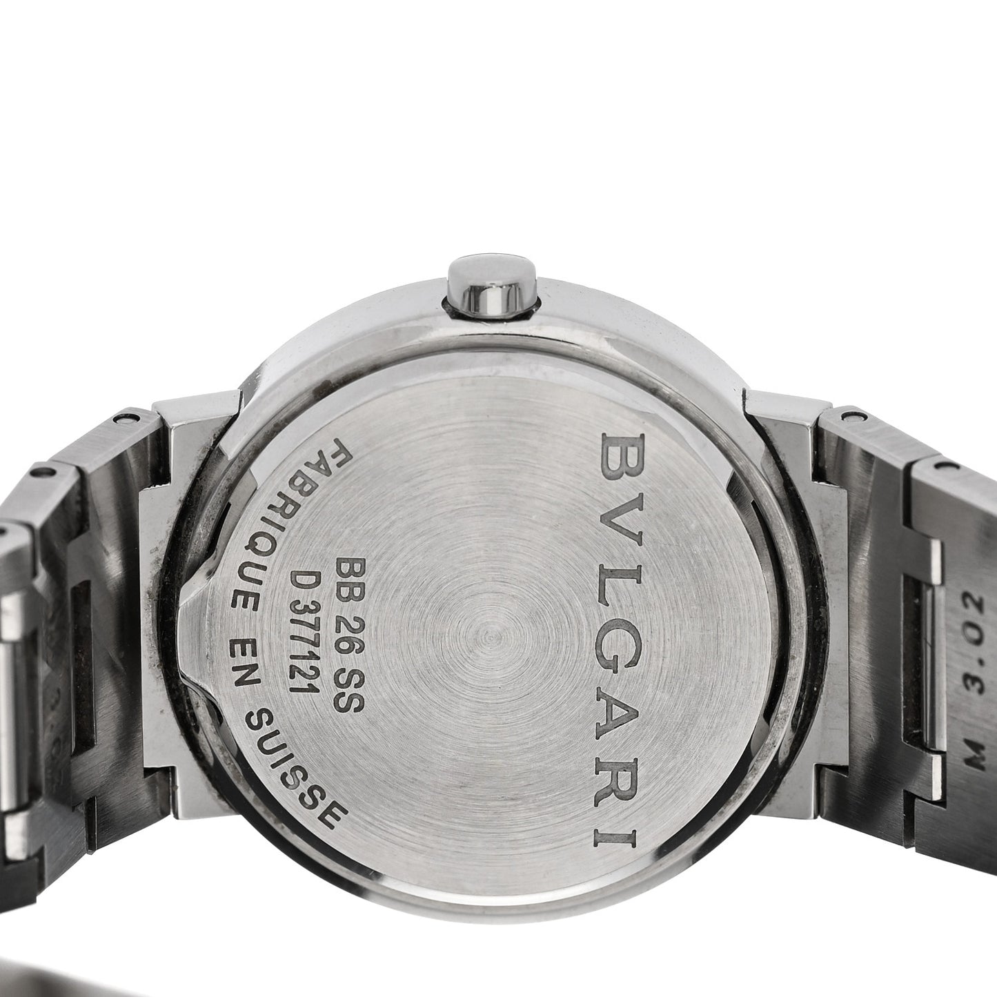 Stainless Steel Diamond 26mm Quartz Watch Black