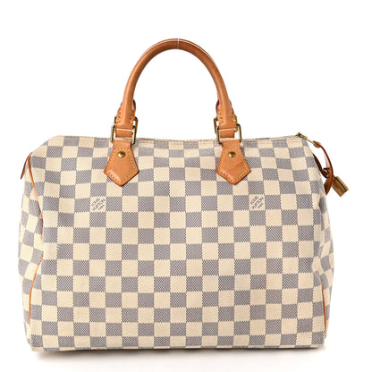 Louis Vuitton Damier Azur Speedy 30 1 of 10