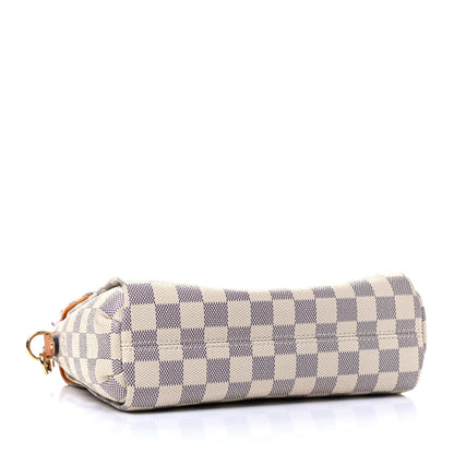 Louis Vuitton Damier Azur Braided Croisette Rose 3 of 4