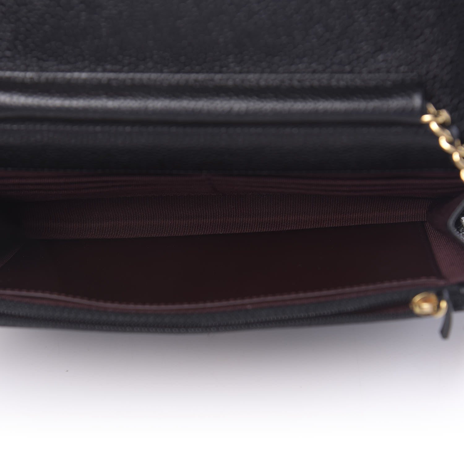 Chanel Caviar Quilted Wallet On Chain WOC Black 6 of 10