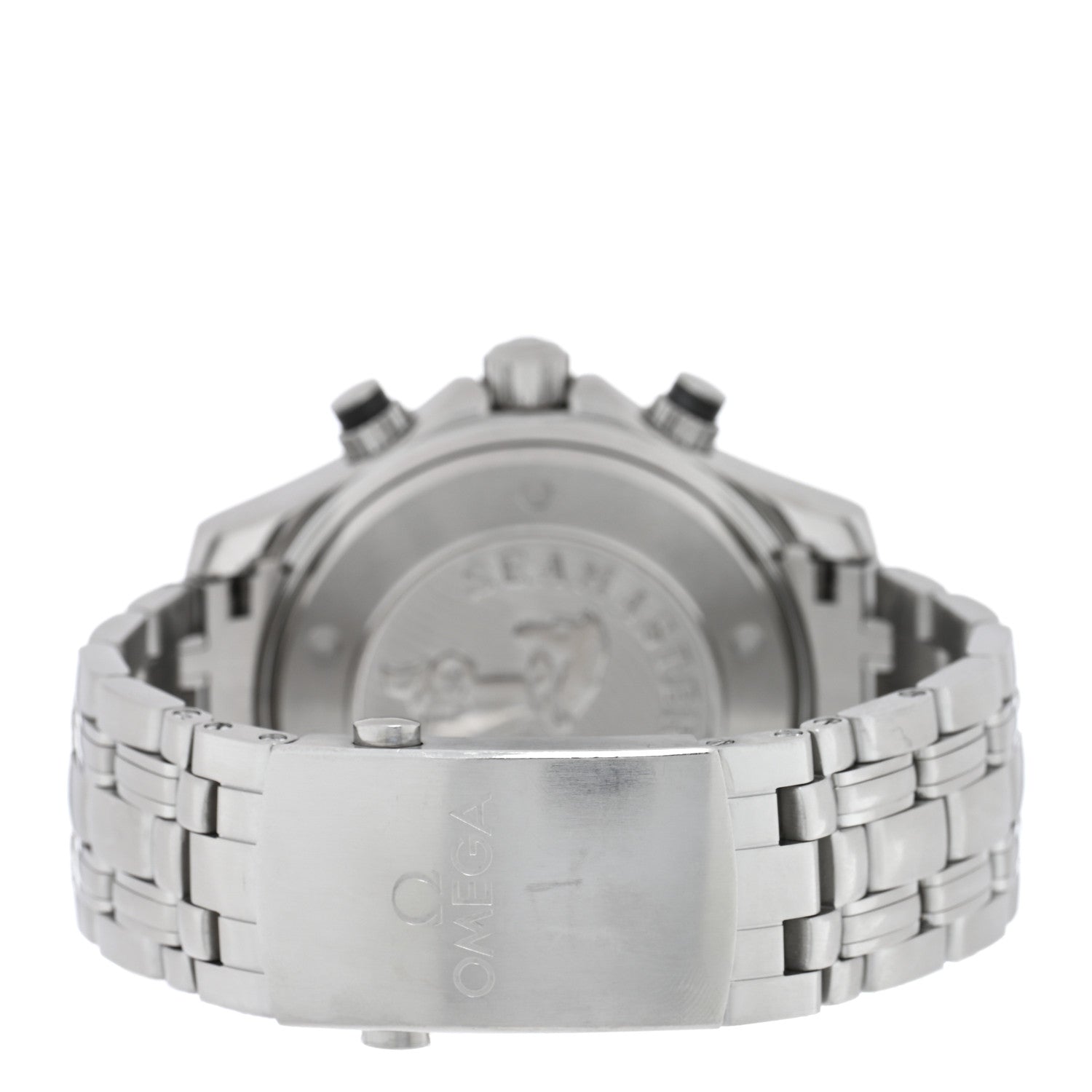 Omega Stainless Steel 44mm Seamaster Co-Axial Chronograph Automatic Watch Black 212.30.44.50.01.002 3 of 4