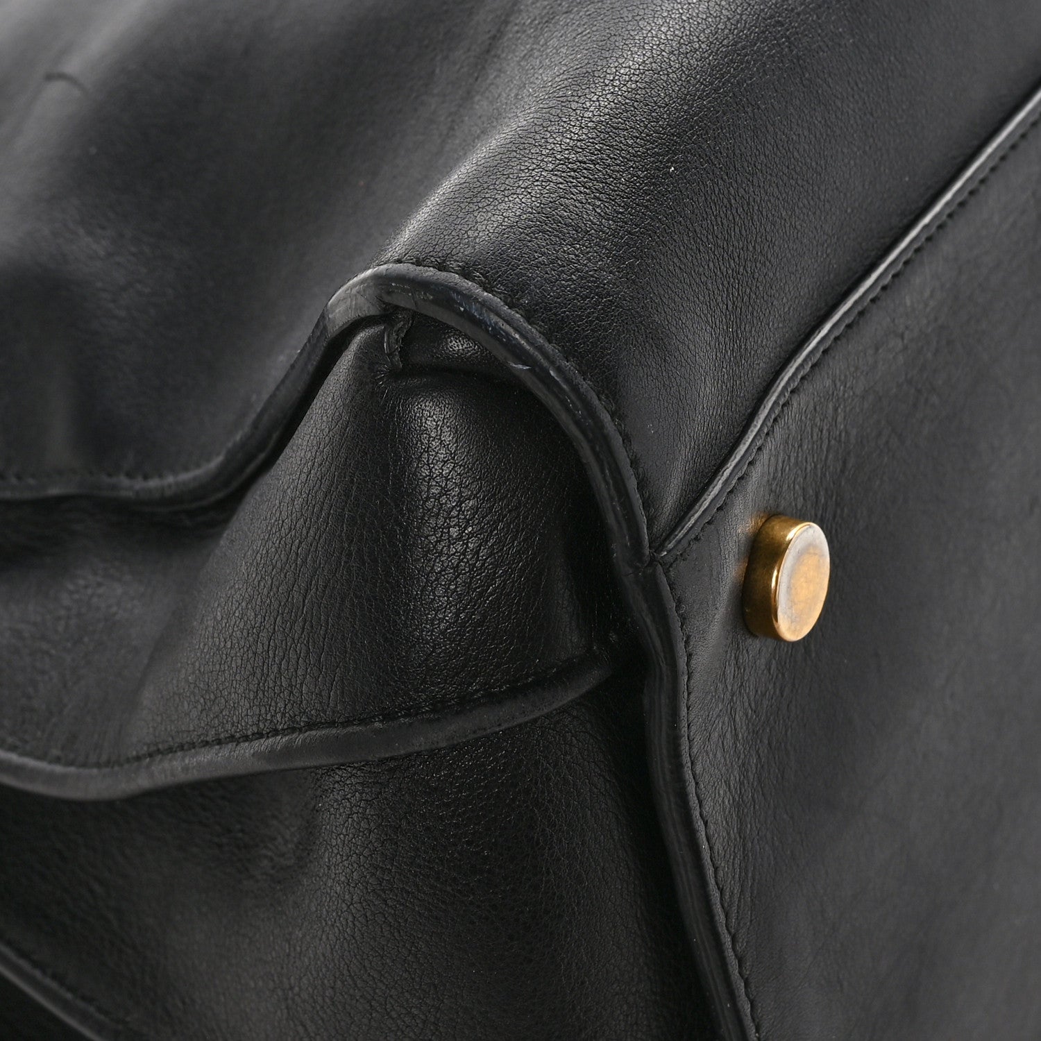 Saint Laurent Calfskin Large Sac De Jour Carryall Black 12 of 17