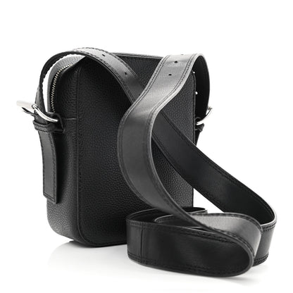 Marc Jacobs Calfskin Signet Stitched Crossbody Bag Black 3 of 10