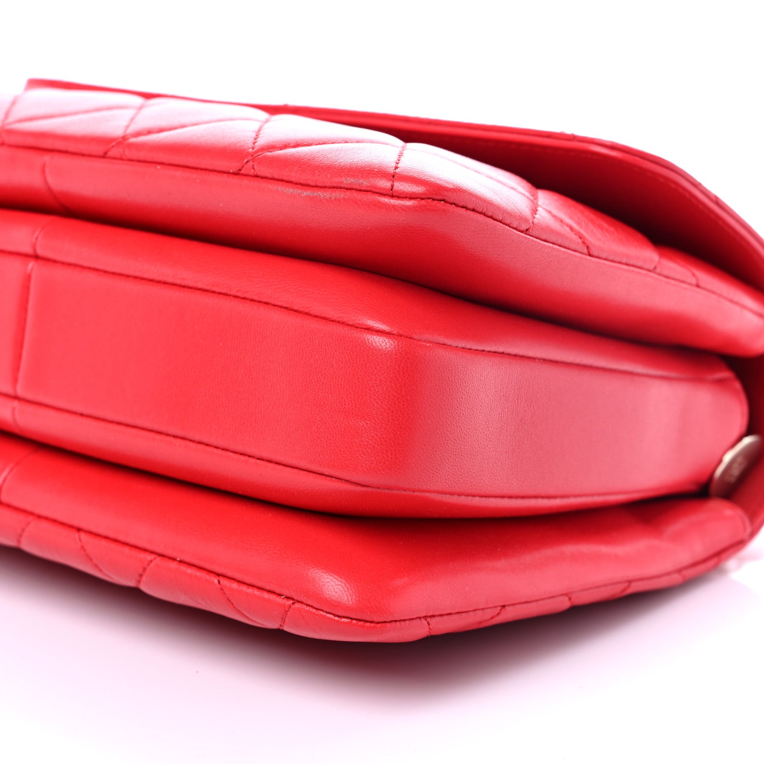 Chanel Lambskin Quilted Small Trendy CC Flap Dual Handle Bag Red 8 of 8