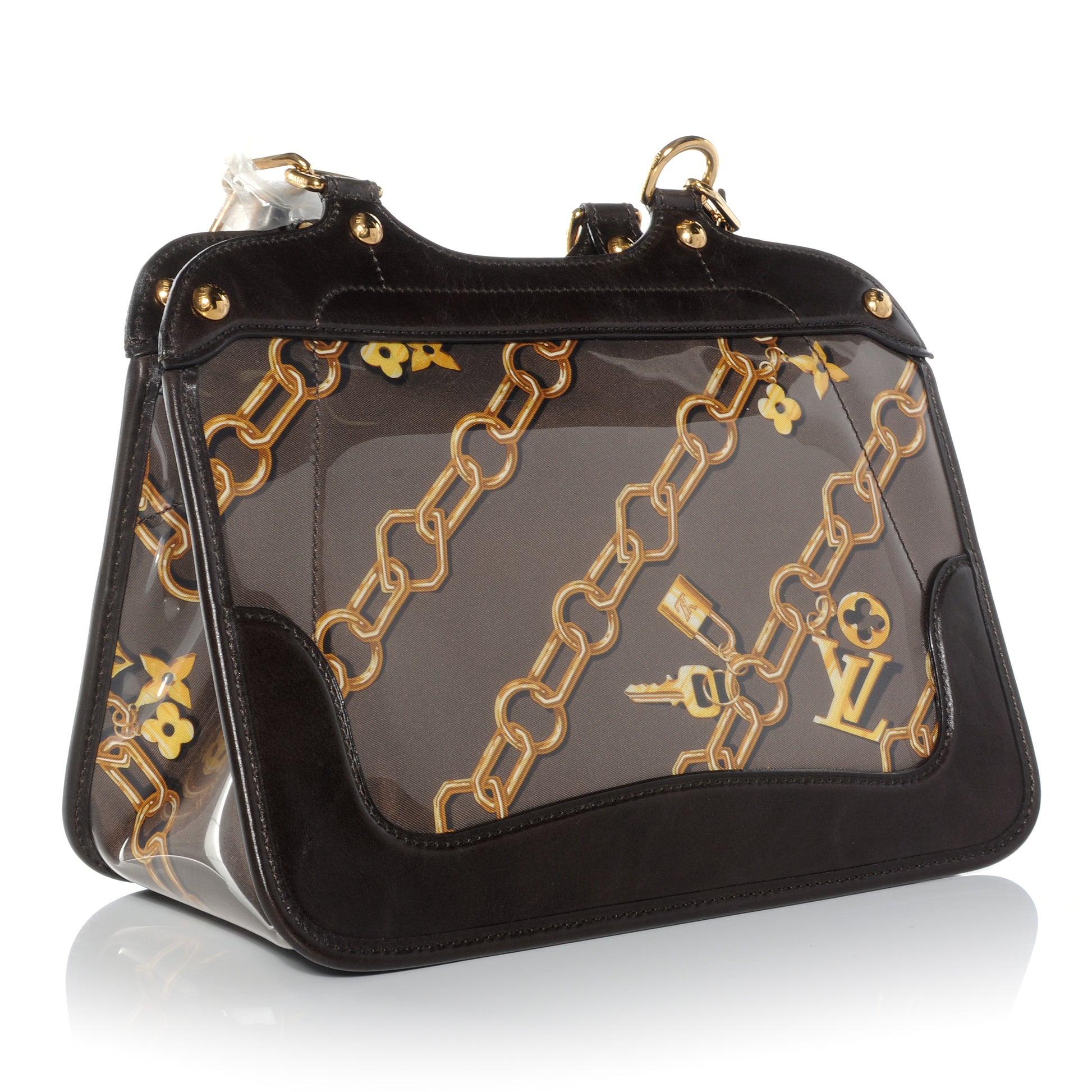 Louis Vuitton Monogram Charms Cabas Bag Brown 4 of 8