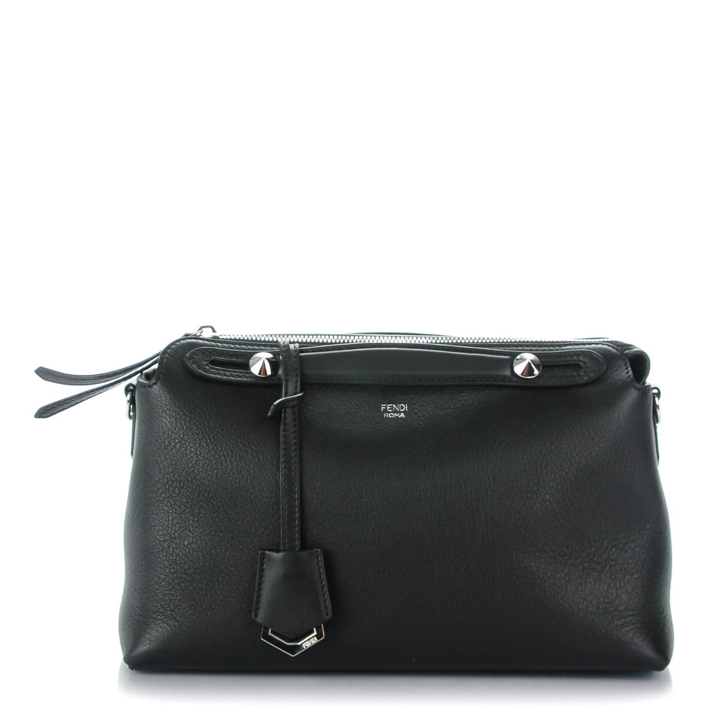 Vitello Dolce Medium By The Way Boston Bag Black