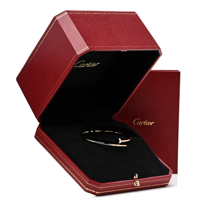 Cartier 18K Pink Gold Small Juste Un Clou Bracelet 17 7 of 7