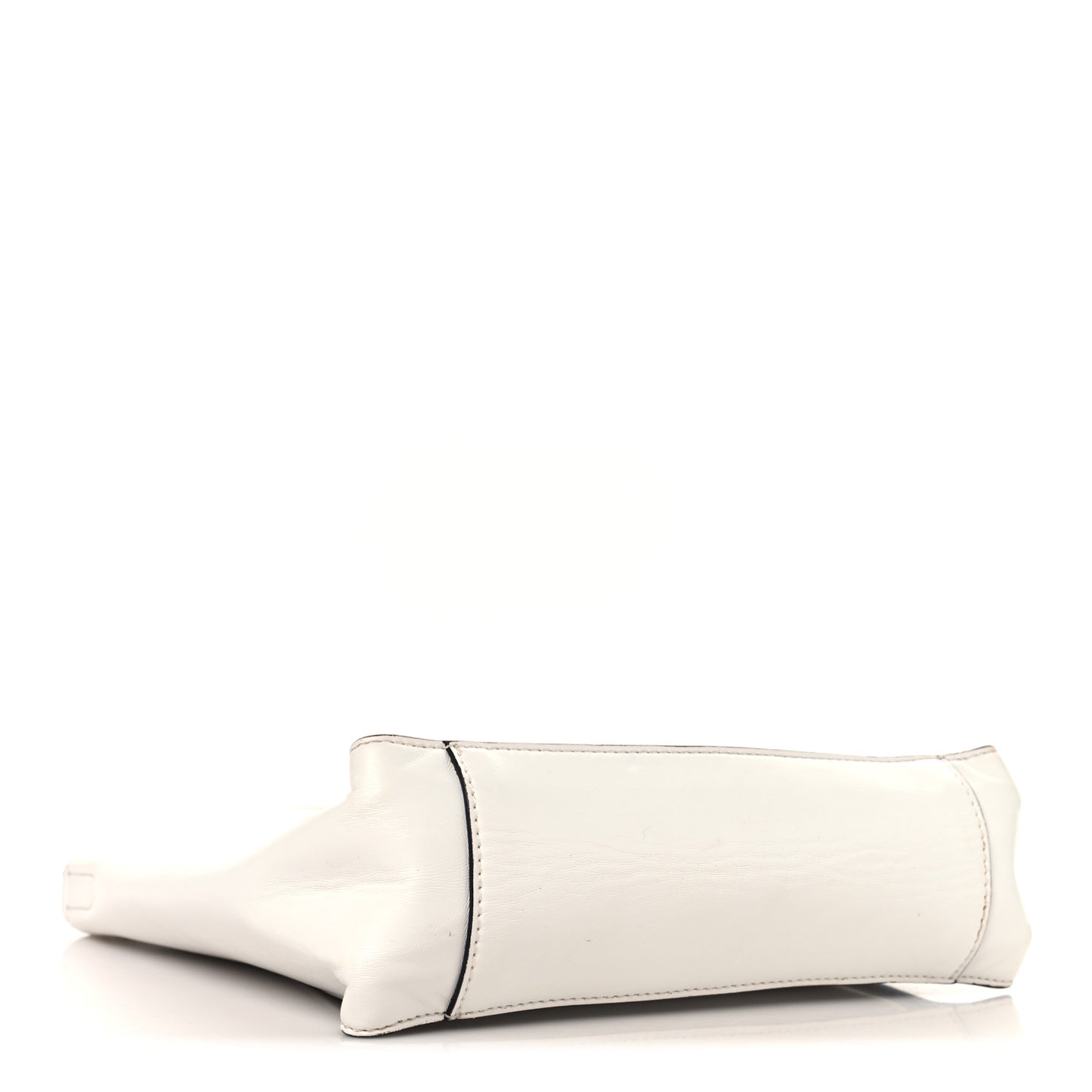 Eco Alter Nappa Logo Mini Crossbody White