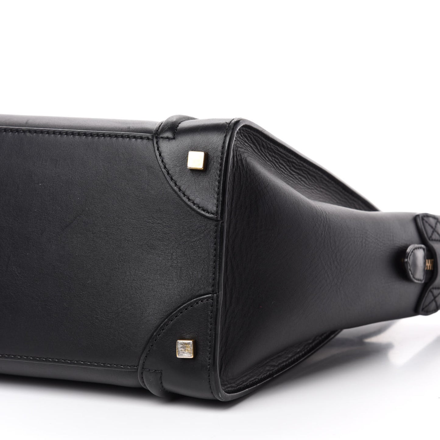 Smooth Calfskin Mini Luggage Black