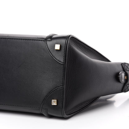 Celine Smooth Calfskin Mini Luggage Black 7 of 13