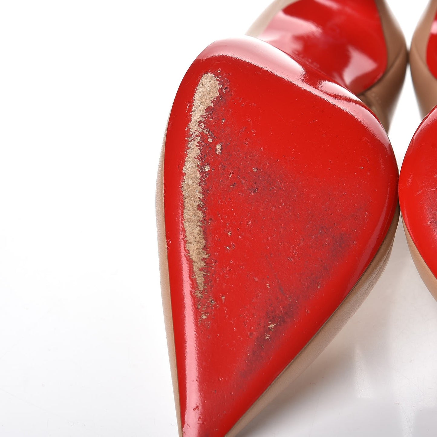 Shiny Nappa Iriza 100 Pumps 36.5 Noisette