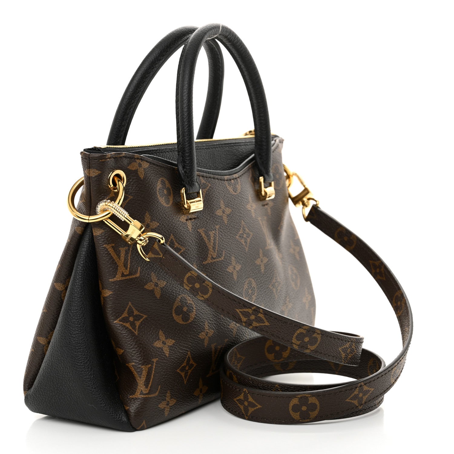 Louis Vuitton Monogram Pallas Full BB Black 3 of 9