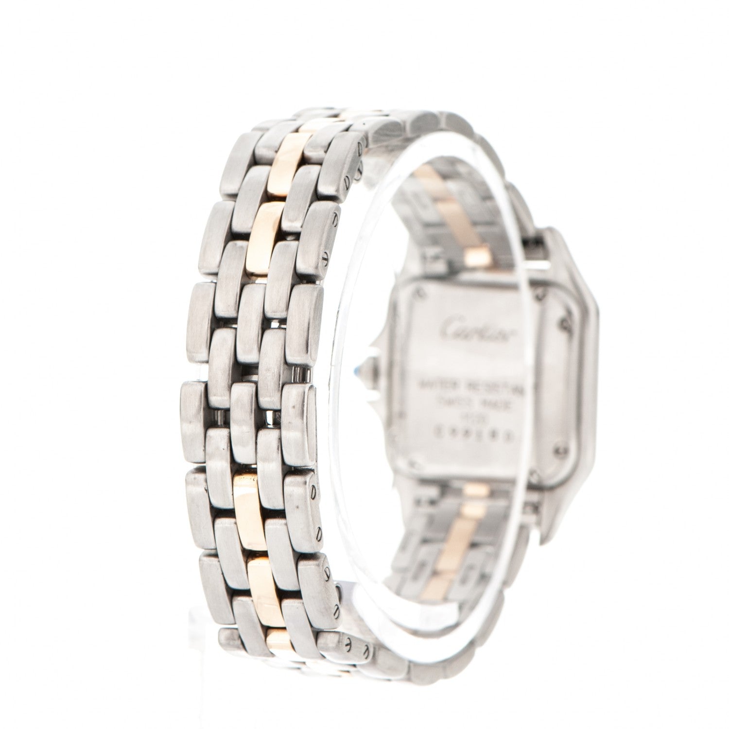 Cartier Stainless Steel 18K Yellow Gold 22mm Panthere Quartz Watch 3 of 5
