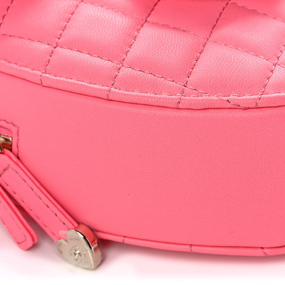 Chanel Lambskin Quilted CC In Love Heart Bag Pink 9 of 11