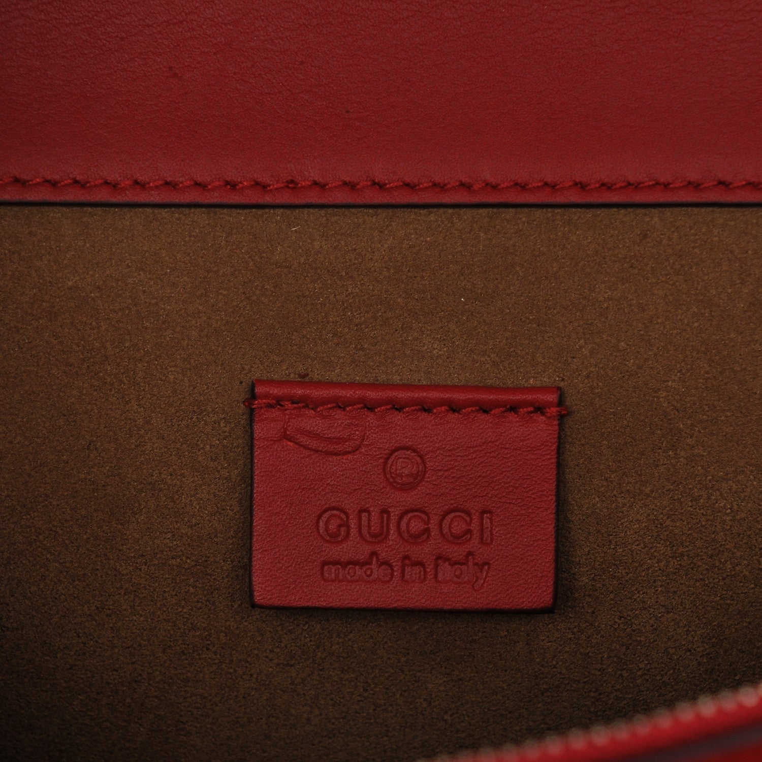 Gucci GG Supreme Monogram Arabesque Medium Dionysus Shoulder Bag Hibiscus Red 6 of 7