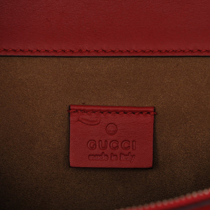 Gucci GG Supreme Monogram Arabesque Medium Dionysus Shoulder Bag Hibiscus Red 6 of 7