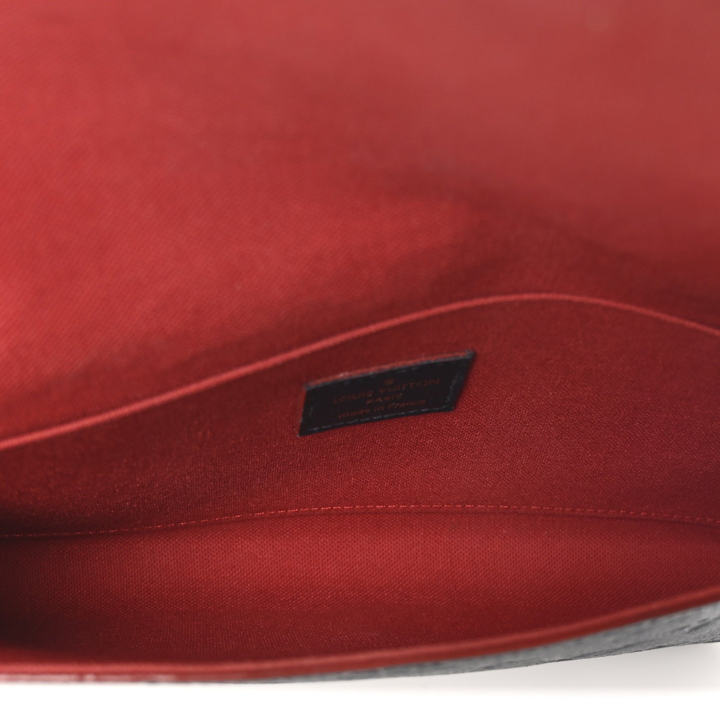 Empreinte Pochette Felicie Chain Wallet Marine Rouge