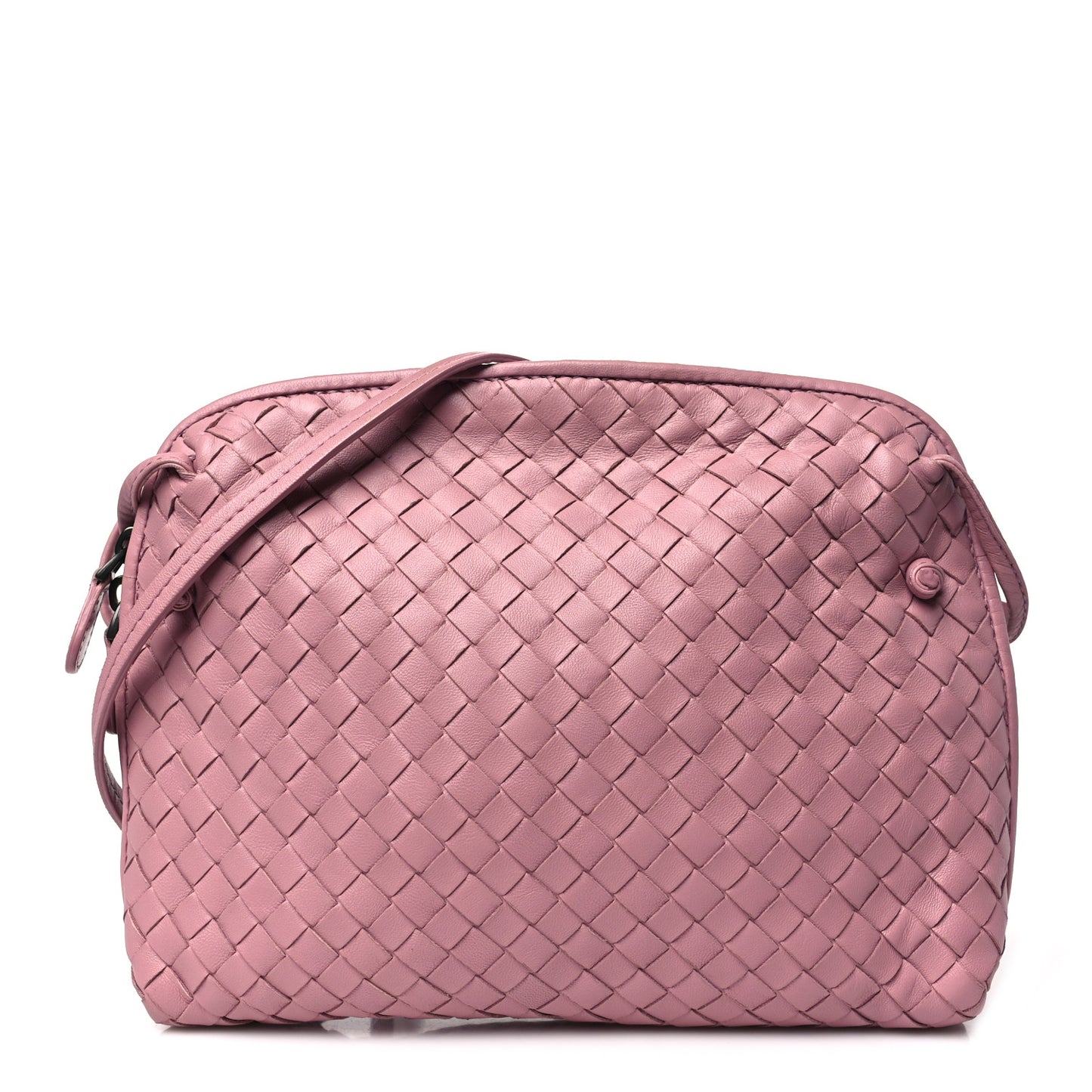 Nappa Intrecciato Nodini Crossbody Messenger Watteau