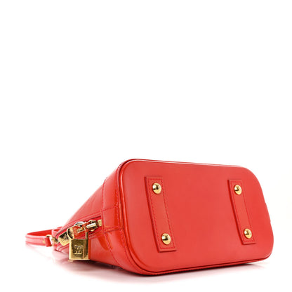 Louis Vuitton Vernis Alma BB Rose Litchi 4 of 11
