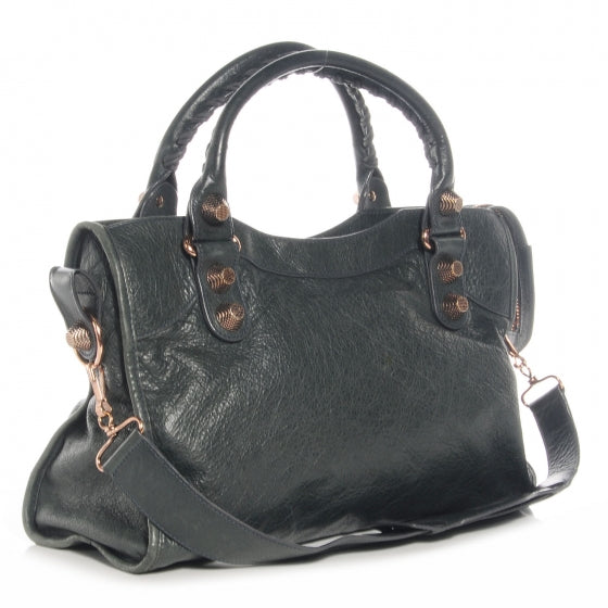 Balenciaga Agneau Giant 21 Rose Gold Hardware City Anthracite 3 of 11
