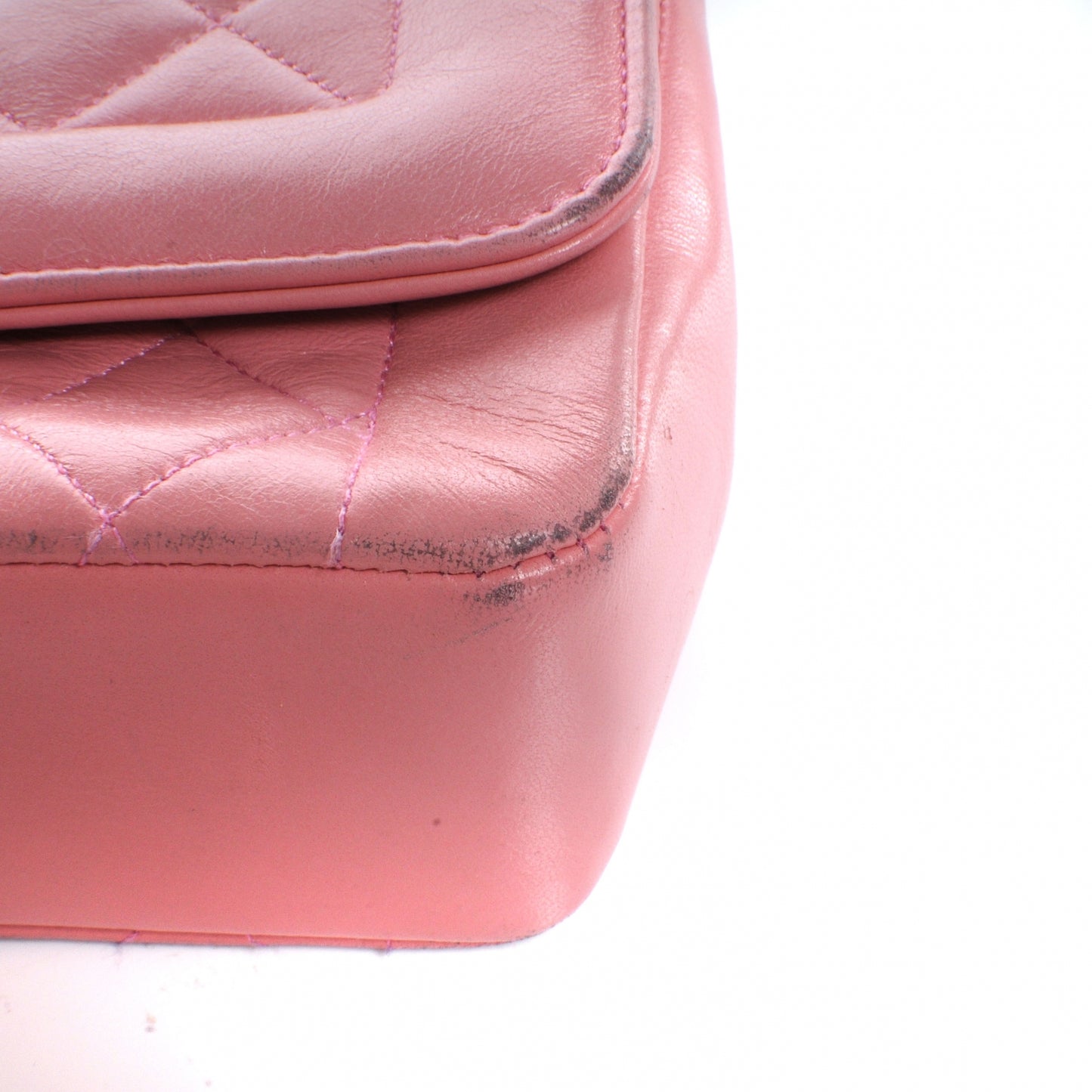 Lambskin Mini Flap Pink