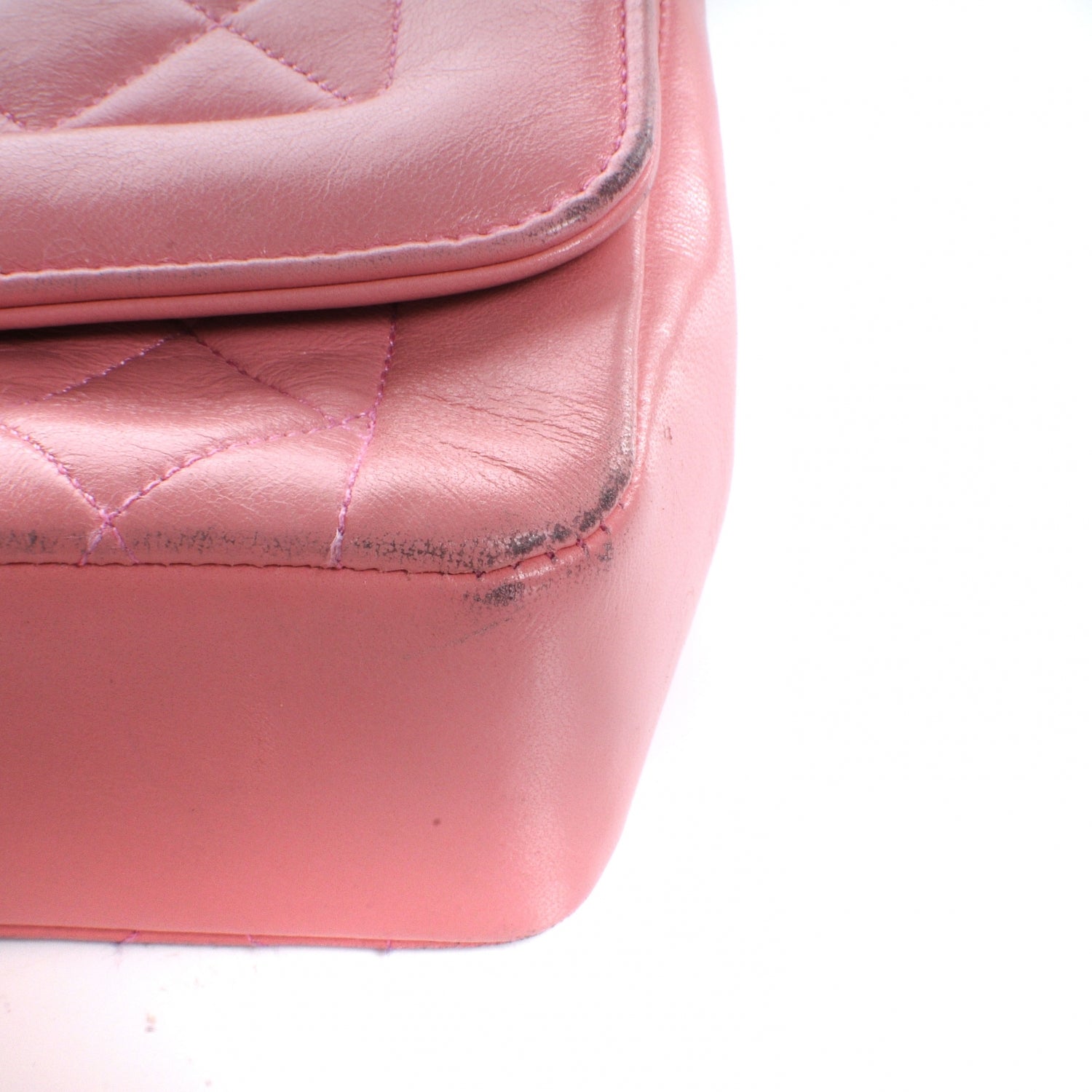 Chanel Lambskin Mini Flap Pink 6 of 10