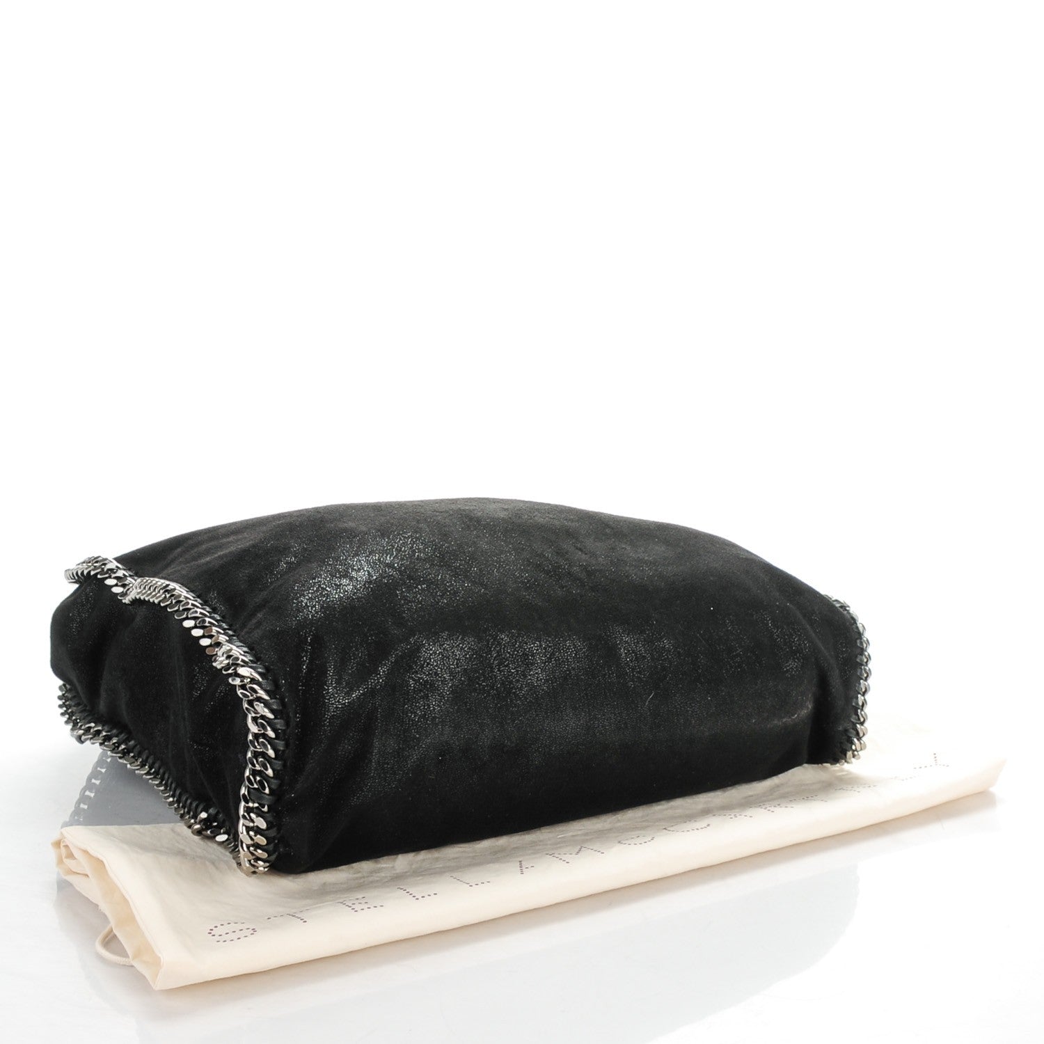 Stella McCartney Shaggy Deer Big Falabella Tote Black 4 of 9