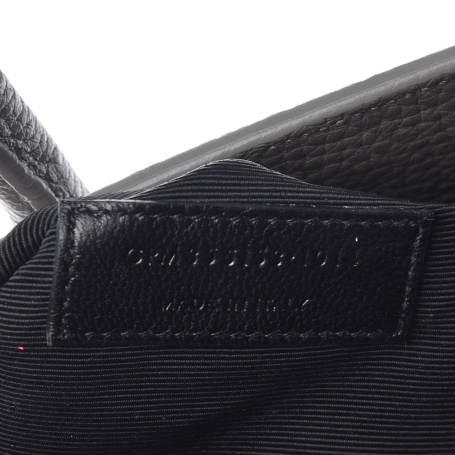 Saint Laurent Grained Calfskin Small Sac De Jour Dark Anthracite 8 of 8