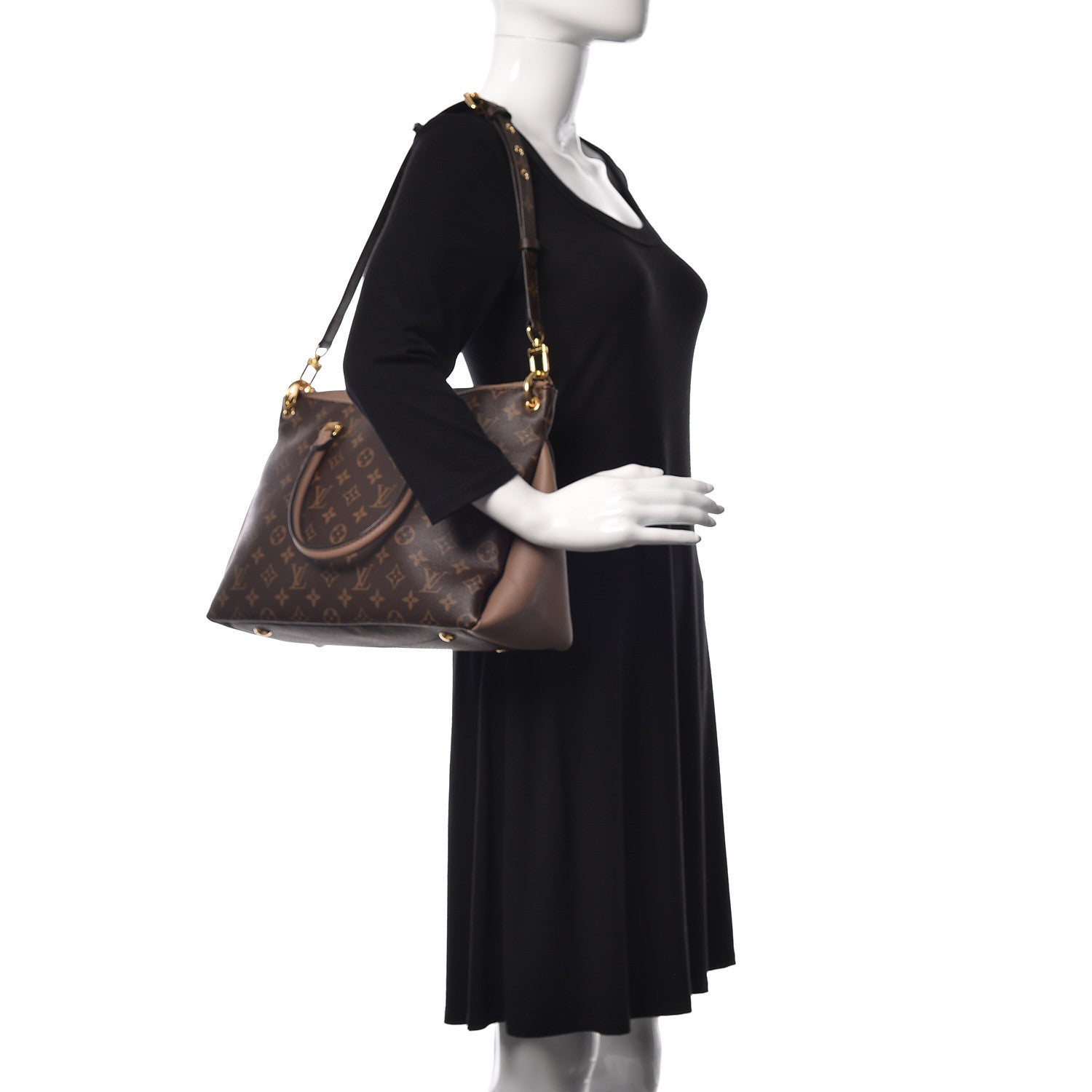 Louis Vuitton Monogram Pallas Full Taupe Glace 2 of 12