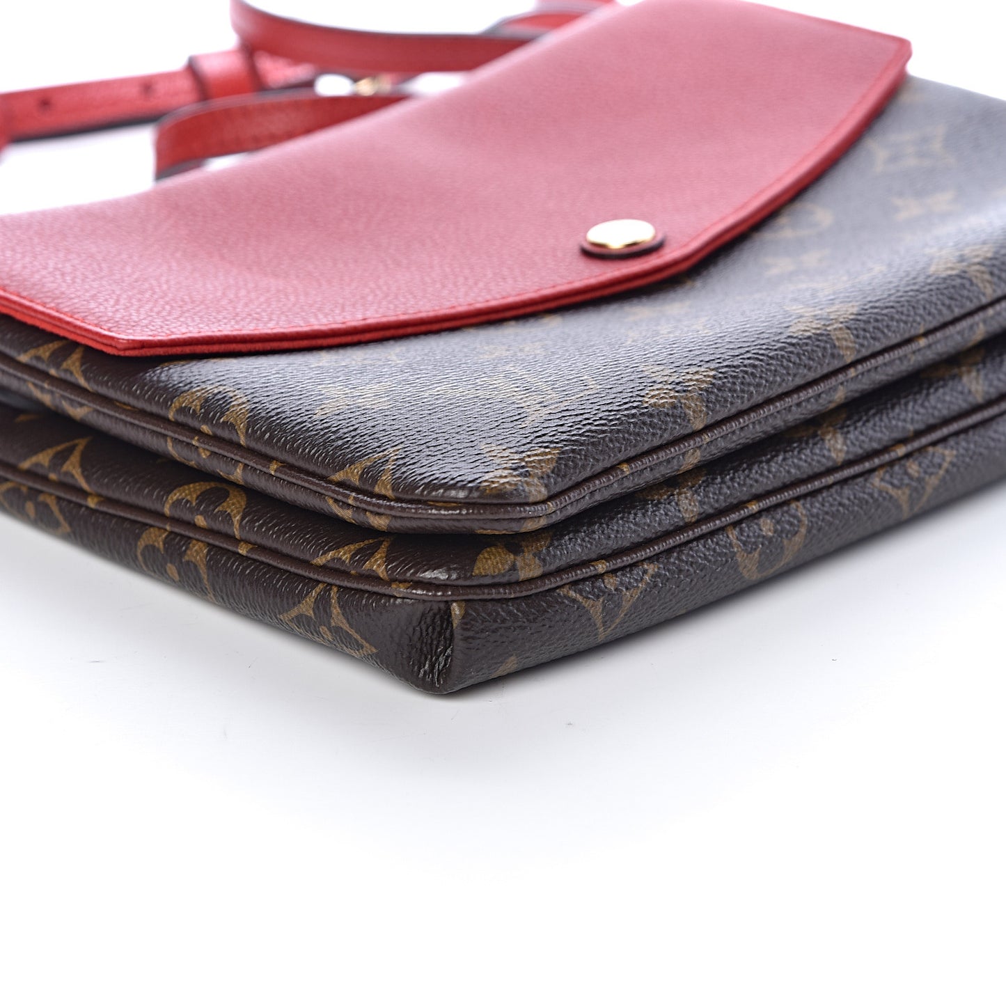 Monogram Twice Pochette Cherry