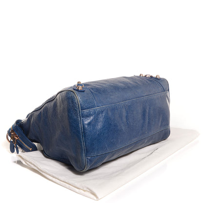 Balenciaga Agneau Giant 12 Rose Gold Hardware Velo Bleu Cobalt Bleu Electric 4 of 13