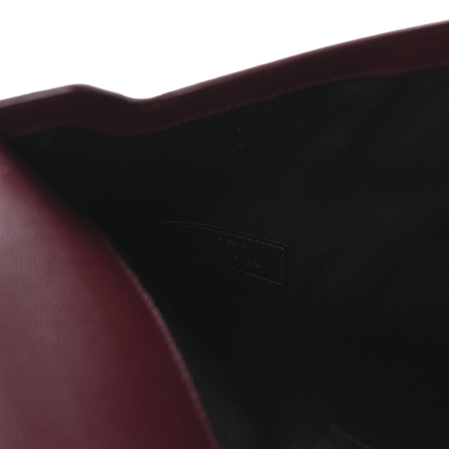 Grain De Poudre Uptown Pouch Burgundy