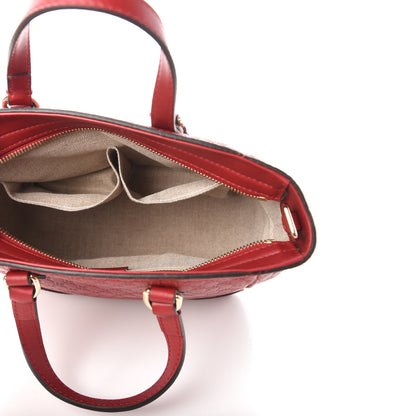 Gucci Microguccissima Small Bree Tote Red 5 of 10