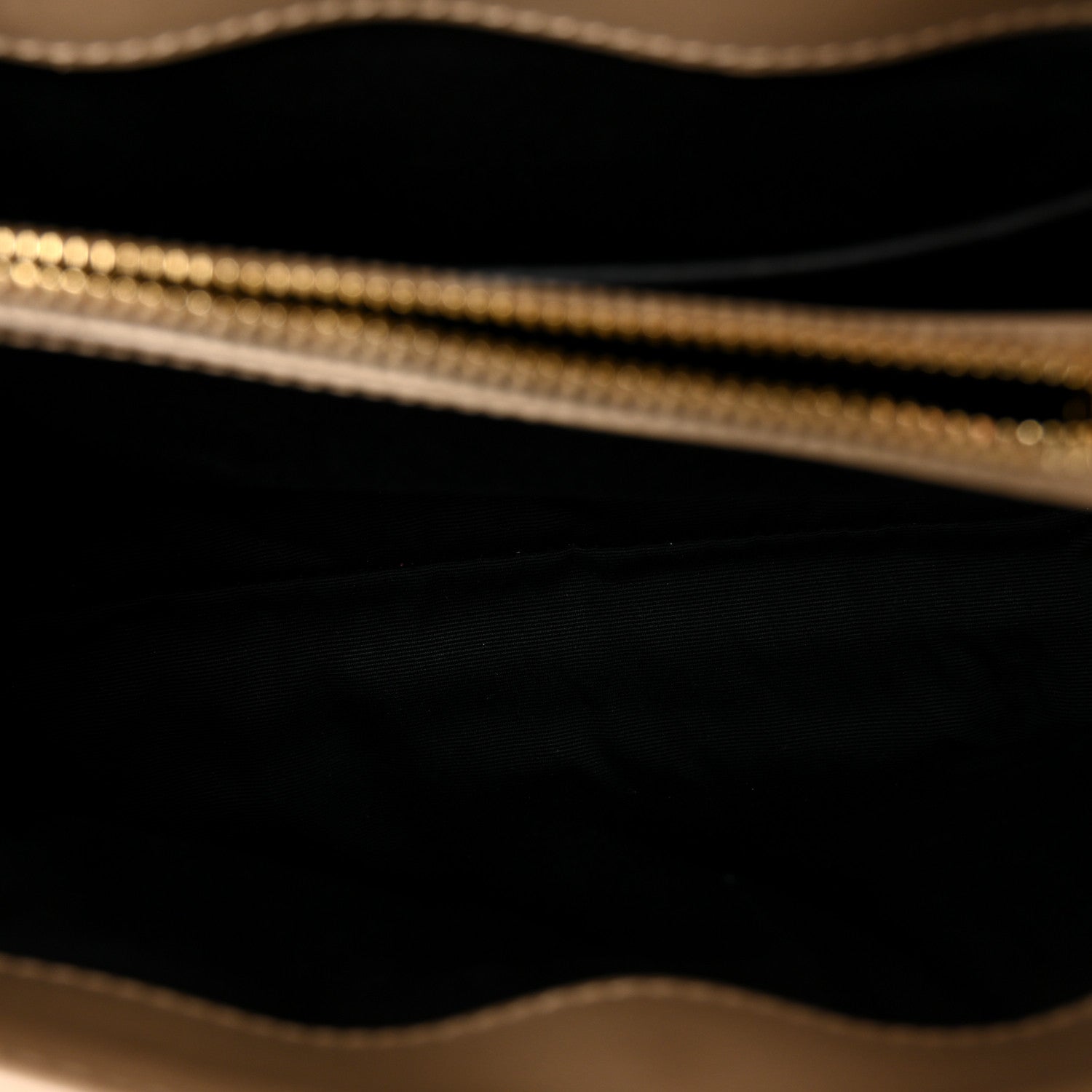Saint Laurent Calfskin Y Quilted Monogram Small Loulou Chain Satchel Dark Beige 5 of 10