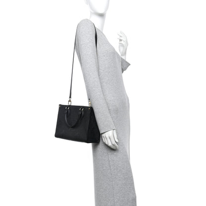 Louis Vuitton Empreinte Monogram Giant Onthego PM Black 2 of 13