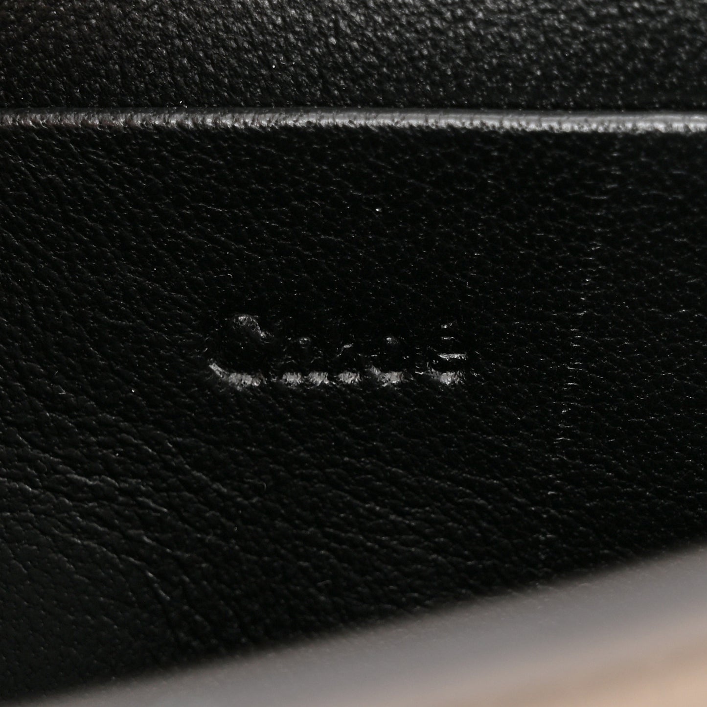 Calfskin Small Nile Bracelet Minaudiere Bag Motty Grey