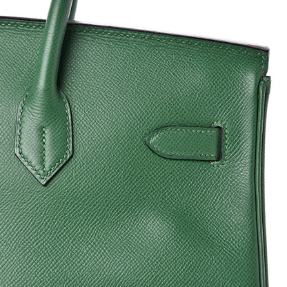 Hermes Epsom Birkin 35 Vert Bengale 27 of 28