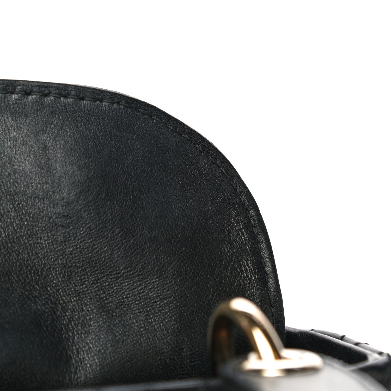 Christian Dior Lambskin Cannage Mini Lady Dior Black 12 of 22